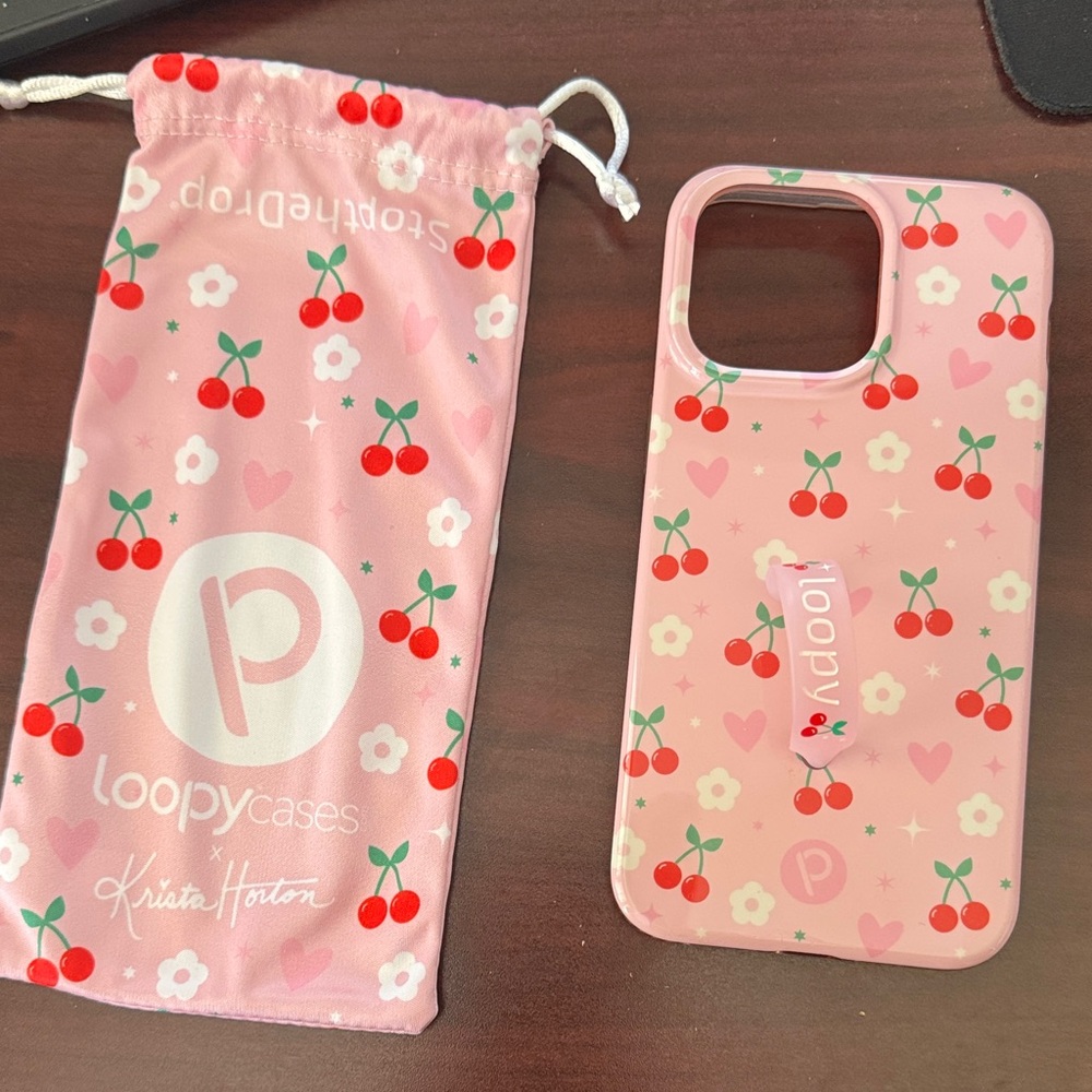 Loopy case - Cherry Cute by Krista Horton 15 Pro Max